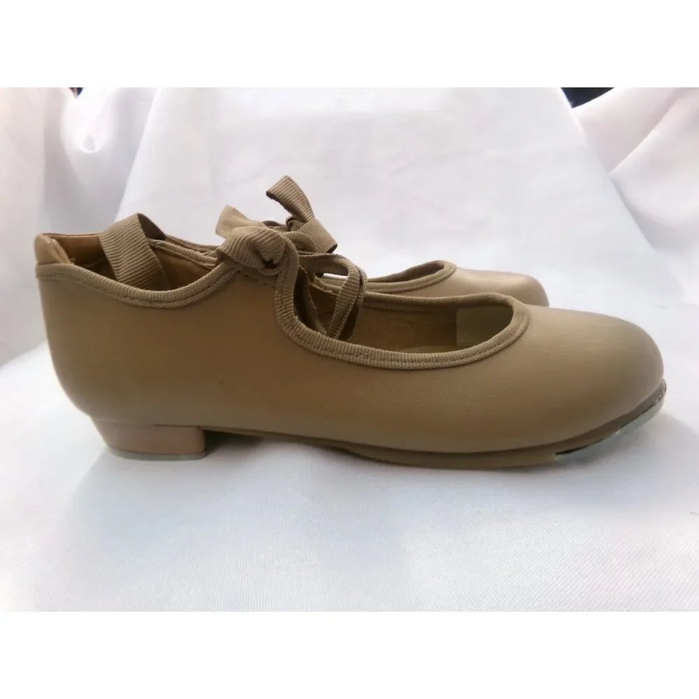 Pre-Owned Dance Tap Shoes Danshuz Kids 4M Tyette Patent Leather